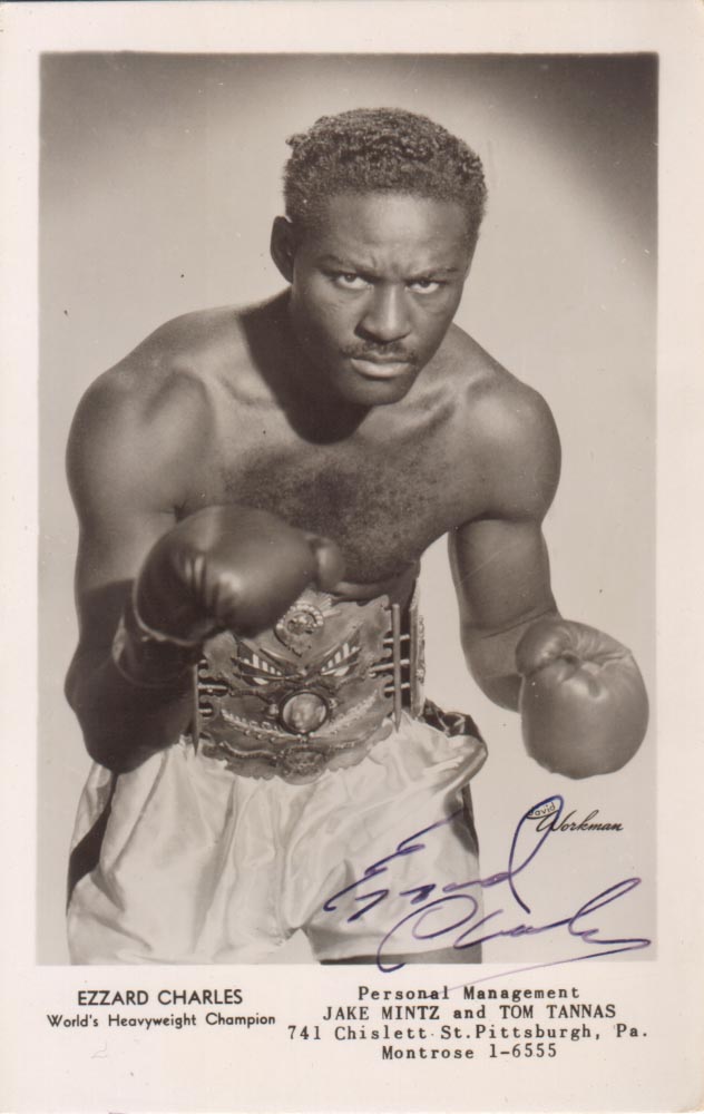 Ezzard Charles NBA Heavyweight Champion 1949